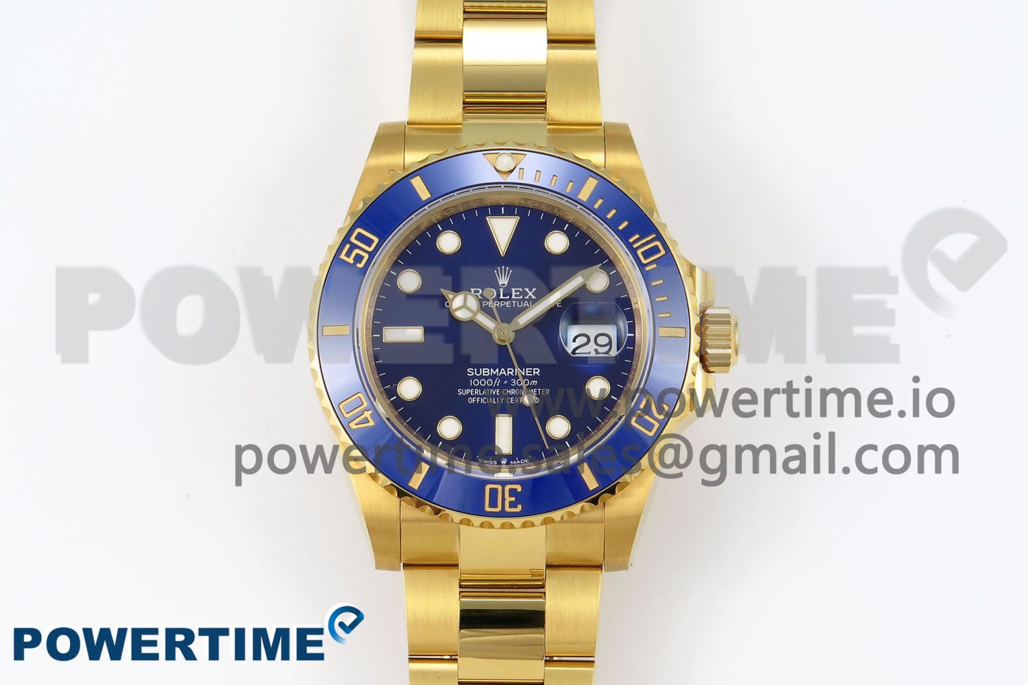 Submariner 41mm 126613 LB YG VSF 1:1 Best Edition Blue Dial on SS/YG Bracelet VS3235 - Image 1