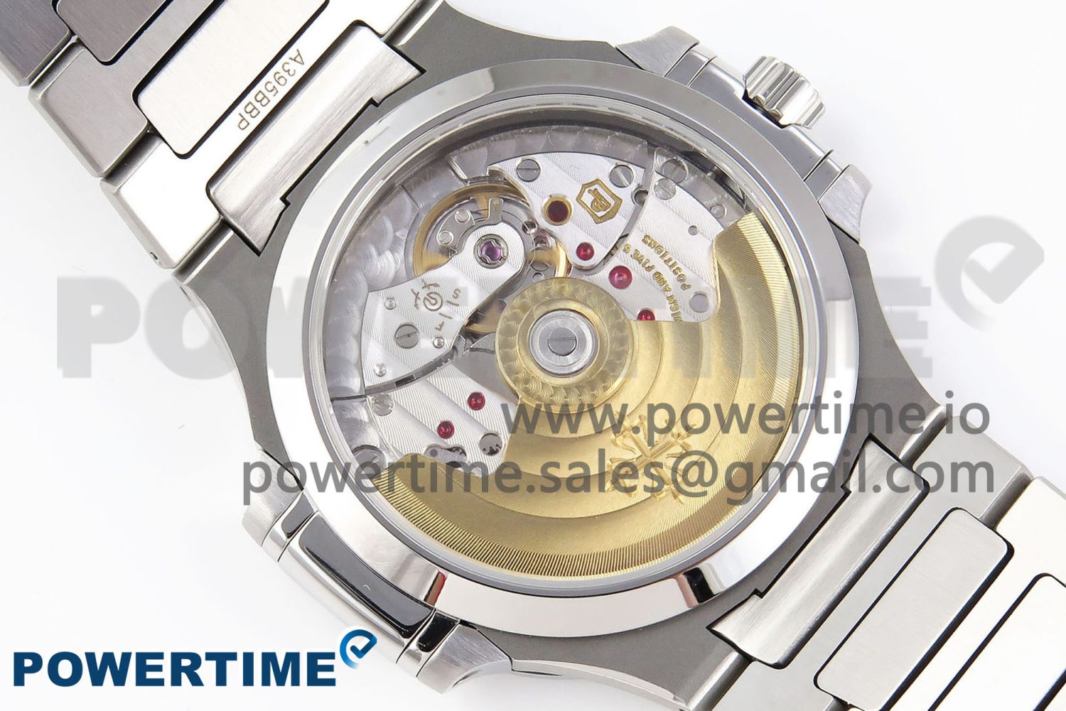 NAUTILUS 7118 LADIES SS PPF 1:1 BEST EDITION BLUE DIAL DIAMONDS BEZEL ON SS BRACELET 324CS - Image 8