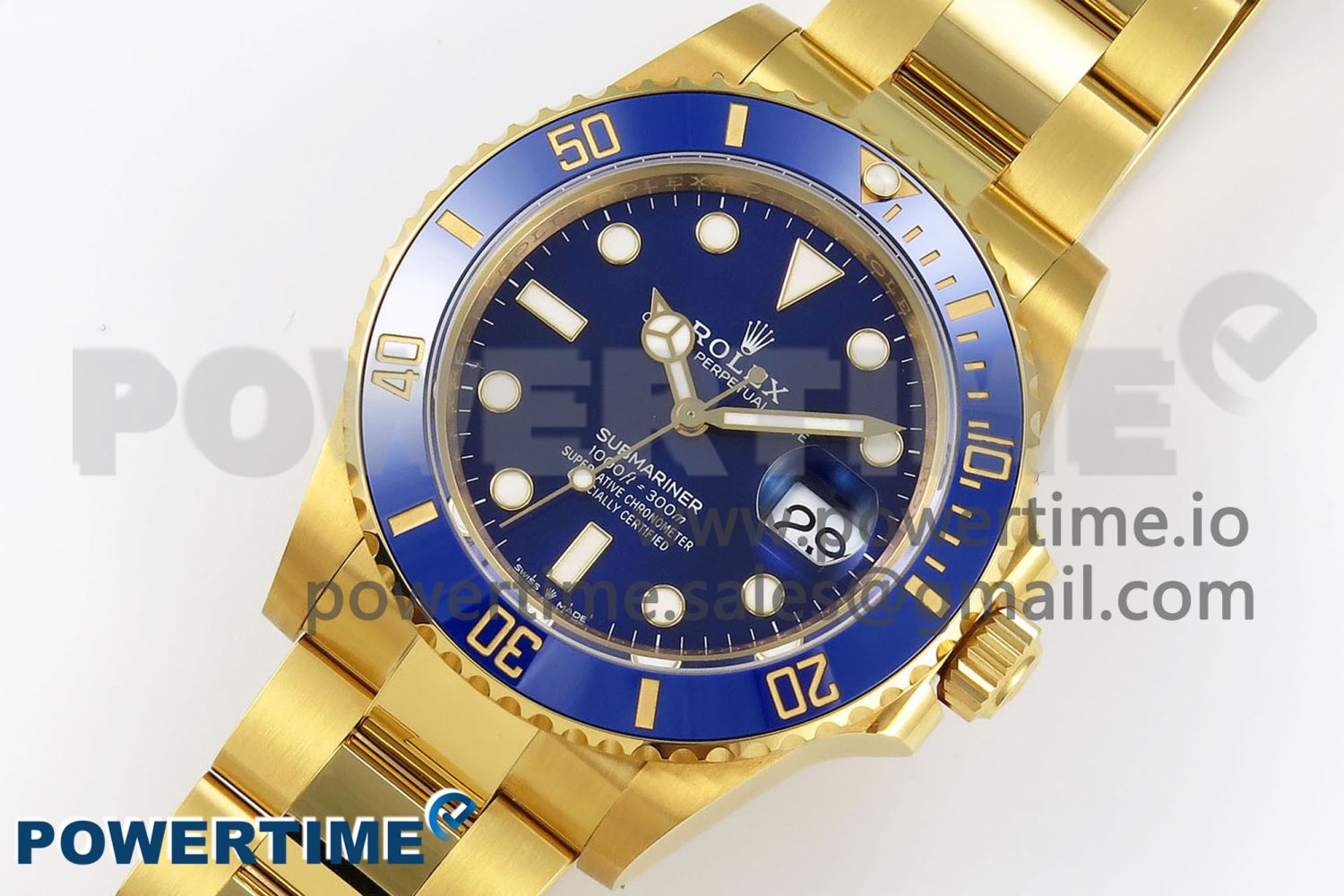 Submariner 41mm 126613 LB YG VSF 1:1 Best Edition Blue Dial on SS/YG Bracelet VS3235 - Image 2