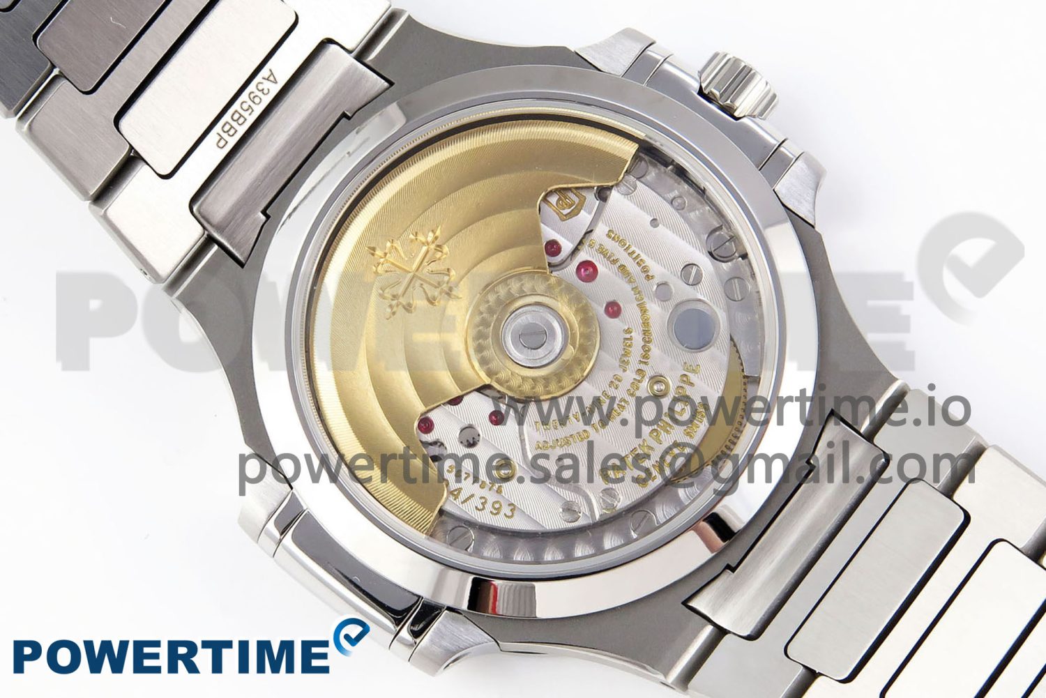 NAUTILUS 7118 LADIES SS PPF 1:1 BEST EDITION BLUE DIAL DIAMONDS BEZEL ON SS BRACELET 324CS - Image 9