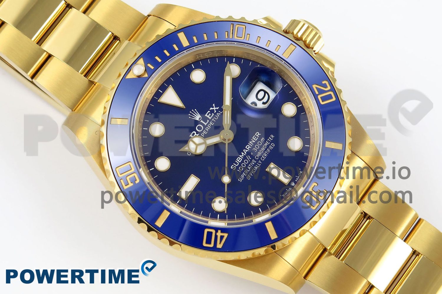 Submariner 41mm 126613 LB YG VSF 1:1 Best Edition Blue Dial on SS/YG Bracelet VS3235 - Image 3