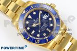 Submariner 41mm 126613 LB YG VSF 1:1 Best Edition Blue Dial on SS/YG Bracelet VS3235 - Image 3