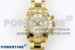 Daytona 116508 QF 1:1 Best Edition YG Diamonds Dial on YG Bracelet SH4130 V3 (Gain Weight)