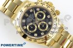 Daytona 116508 QF 1:1 Best Edition Black Diamonds Dial on YG Bracelet SH4130 V3 (Gain Weight) - Image 3