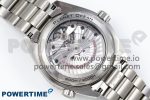 Planet Ocean 600M ‘Tai Chi’ GMT 43.5mm VSF 1:1 Best Edition Black/White Ceramic Bezel and Dial on SS Bracelet A8906 Super Clone - Image 8