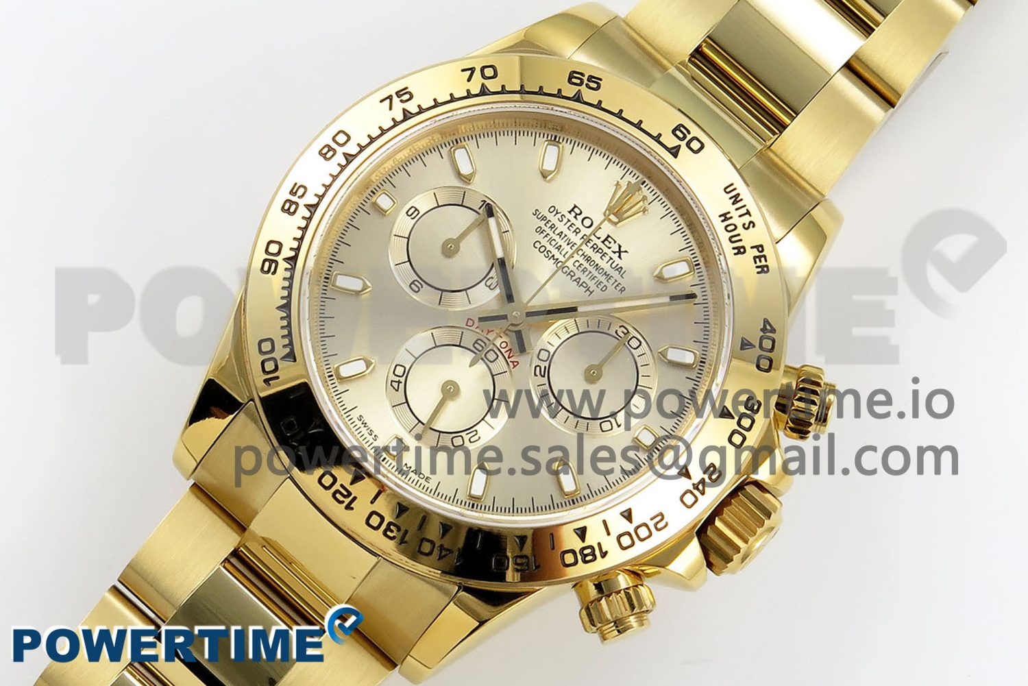 Daytona 116508 QF 1:1 Best Edition YG Dial on YG Bracelet SH4130 V3 (Gain Weight) - Image 2