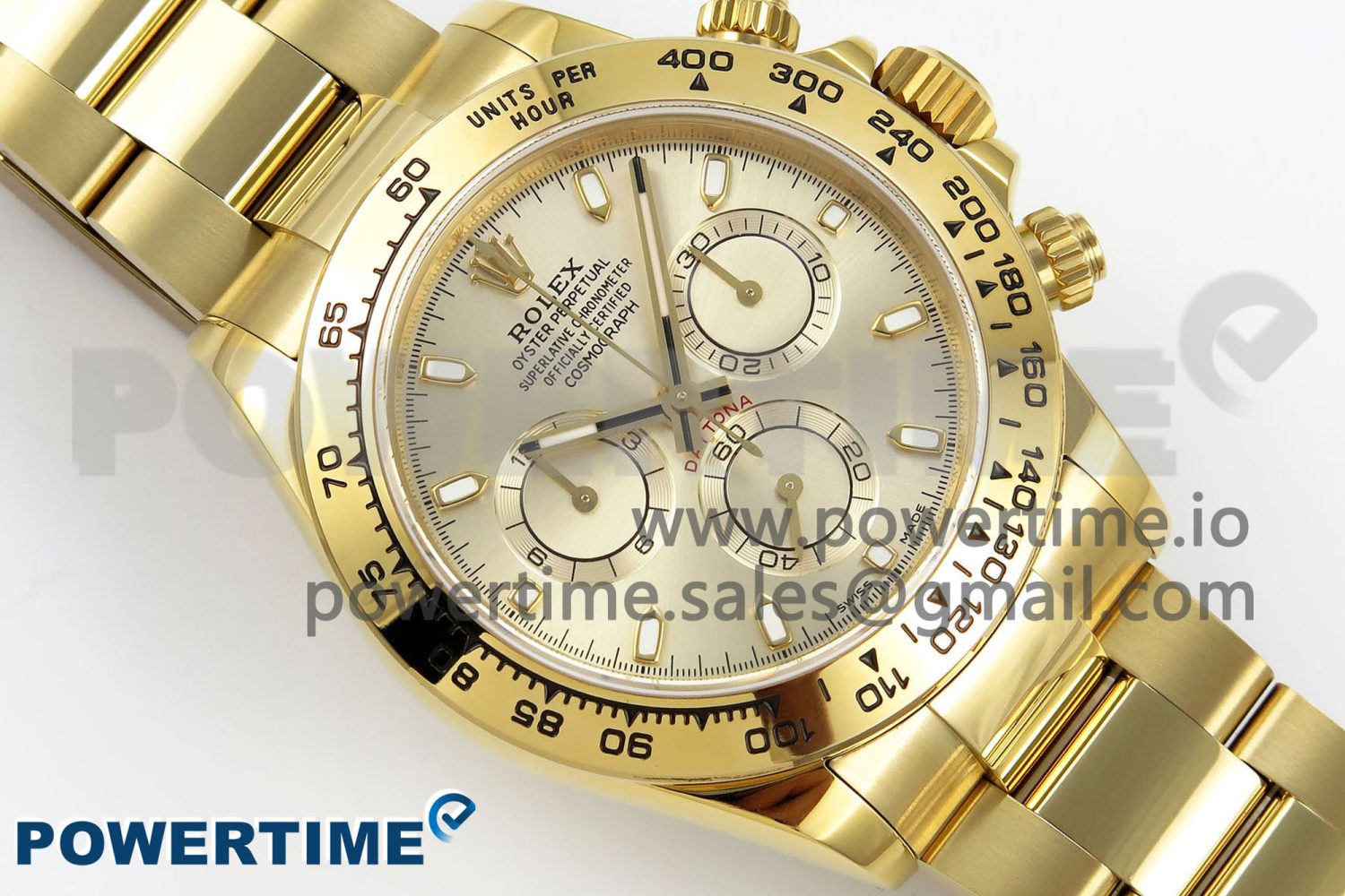 Daytona 116508 QF 1:1 Best Edition YG Dial on YG Bracelet SH4130 V3 (Gain Weight) - Image 3