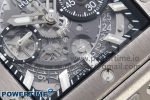 Square Bang Unico 42mm Titanium BBF 1:1 Best Edition Skeleton Dial on Black Rubber Strap A1280 - Image 5