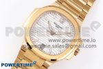 NAUTILUS 7118 LADIES RG PPF 1:1 BEST EDITION WHITE DIAL ON RG BRACELET 324CS - Image 2