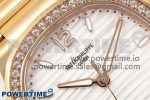 NAUTILUS 7118 LADIES RG PPF 1:1 BEST EDITION WHITE DIAL DIAMONDS BEZEL ON RG BRACELET 324CS - Image 4
