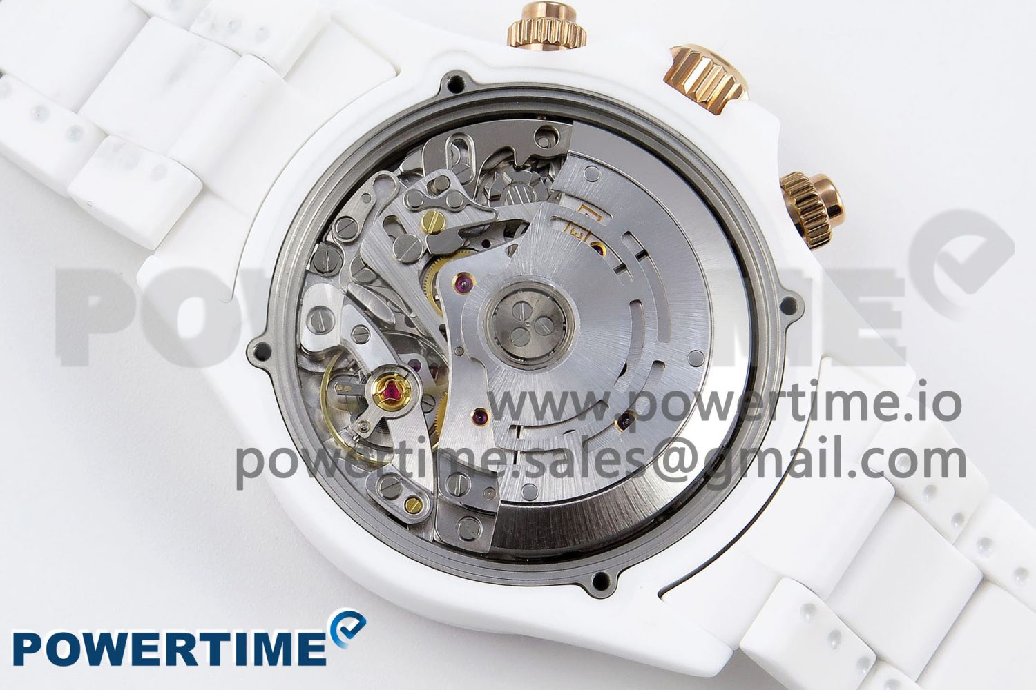 Rolex Daytona Rainbow 40mm Cer/Cer Black Dial NOOB SA4130 Super Clone - Image 10