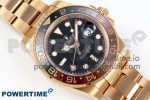 GMT-Master II 126715 CHNR Black/Brown Ceramic Clean Factory 1:1 Best Edition on RG Bracelet DD3285 - Image 3
