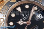 GMT-Master II 126715 CHNR Black/Brown Ceramic Clean Factory 1:1 Best Edition on RG Bracelet DD3285 - Image 4