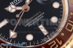 GMT-Master II 126715 CHNR Black/Brown Ceramic Clean Factory 1:1 Best Edition on RG Bracelet DD3285 - Image 5