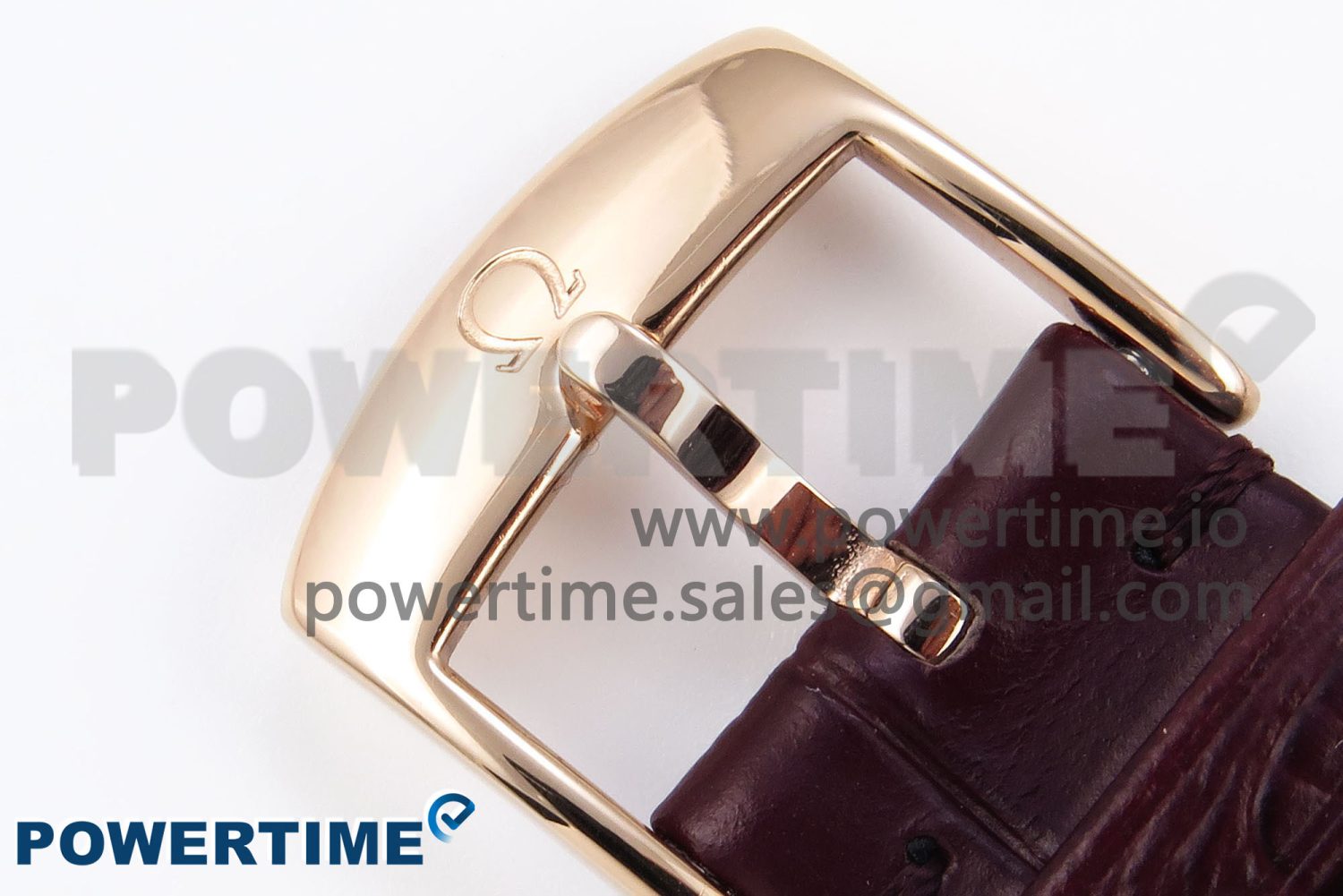 De Ville Date RG MKF 1:1 Best Edition White Textured Dial Roman Marker on Brown Leather Strap A8800 - Image 11