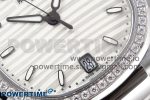 NAUTILUS 7118 LADIES SS PPF 1:1 BEST EDITION WHITE DIAL DIAMONDS BEZEL ON SS BRACELET 324CS - Image 5