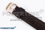 Master Ultra Thin Moon RG APSF 1:1 Best Edition White Dial Diamonds Bezel on Brown Leather Strap SA925 Super Clone - Image 10