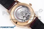 De Ville Power Reserve RG MKF 1:1 Best Edition White Dial on Brown Leather Strap A8810 - Image 8