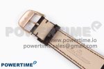 Master Ultra Thin Moon RG APSF 1:1 Best Edition White Dial Diamonds Bezel on Brown Leather Strap SA925 Super Clone - Image 12