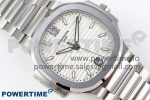 NAUTILUS 7118 LADIES SS PPF 1:1 BEST EDITION WHITE DIAL ON SS BRACELET 324CS - Image 3