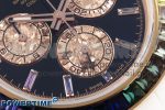 Rolex Daytona Rainbow 40mm Cer/Cer Black Dial NOOB SA4130 Super Clone - Image 5