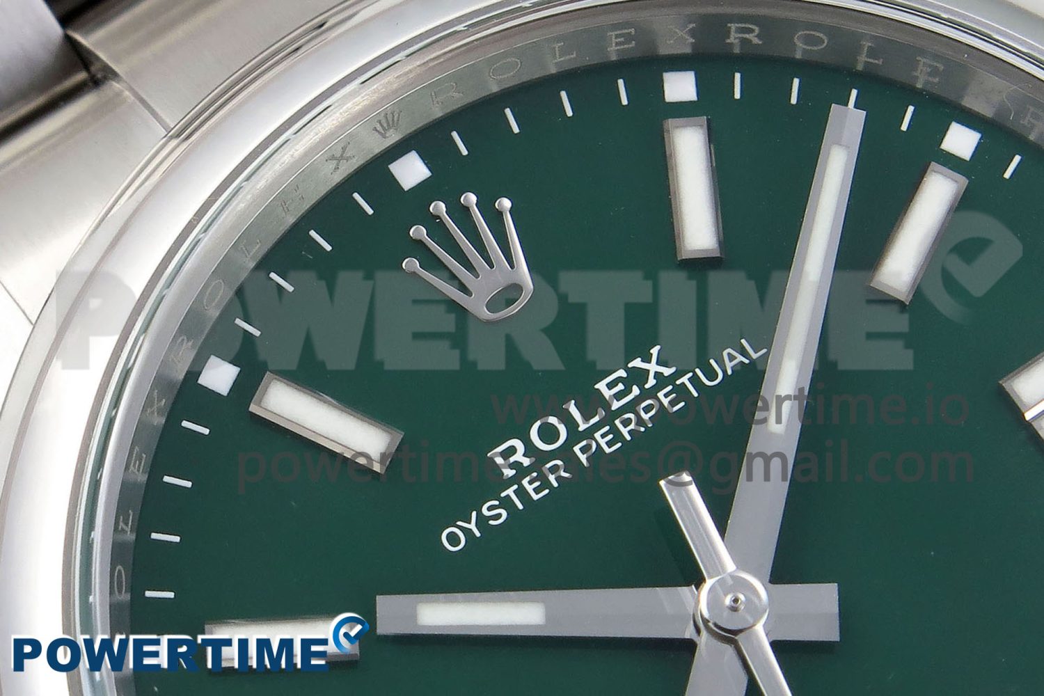 Oyster Perpetual 124300 41mm Clean 1:1 Best Edition 904L Steel Green Dial VR3230 - Image 4