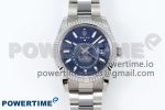 Sky-Dweller 326934 904L SS ZF 1:1 Best Edition Blue Dial on SS Bracelet A2824