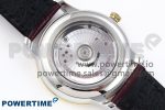 De Ville Date YG MKF 1:1 Best Edition White Dial Roman Marker on Brown Leather Strap A8800 - Image 8