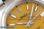Oyster Perpetual 124300 41mm Clean 1:1 Best Edition 904L Steel Yellow Dial VR3230 - Image 4