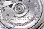 De Ville Date SS MKF 1:1 Best Edition Grey Dial Roman Marker on Black Leather Strap A8800 - Image 10