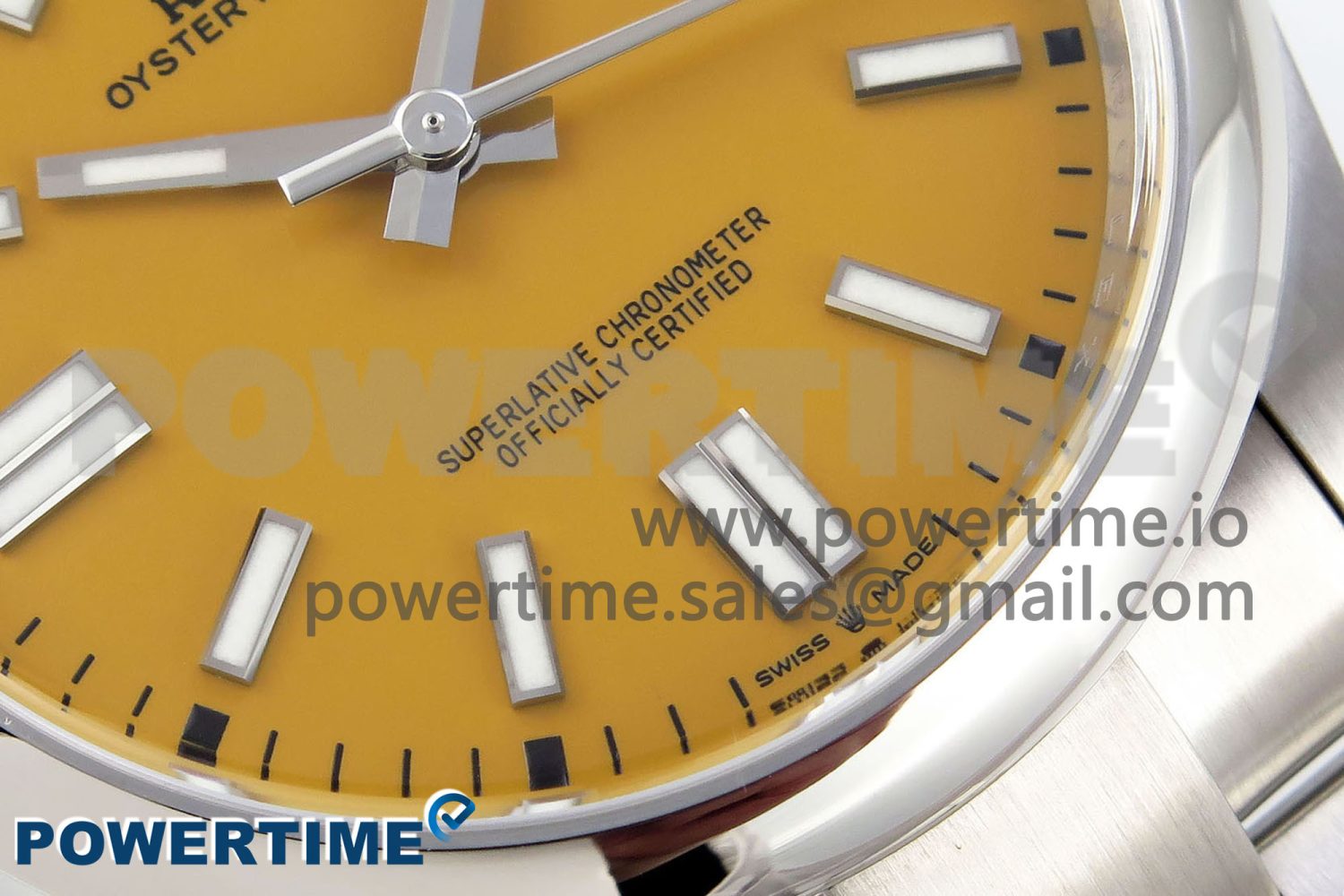 Oyster Perpetual 124300 41mm Clean 1:1 Best Edition 904L Steel Yellow Dial VR3230 - Image 5