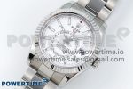Sky-Dweller 326934 904L SS ZF 1:1 Best Edition White Dial on SS Bracelet A2824 - Image 2