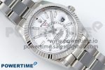 Sky-Dweller 326934 904L SS ZF 1:1 Best Edition White Dial on SS Bracelet A2824 - Image 3