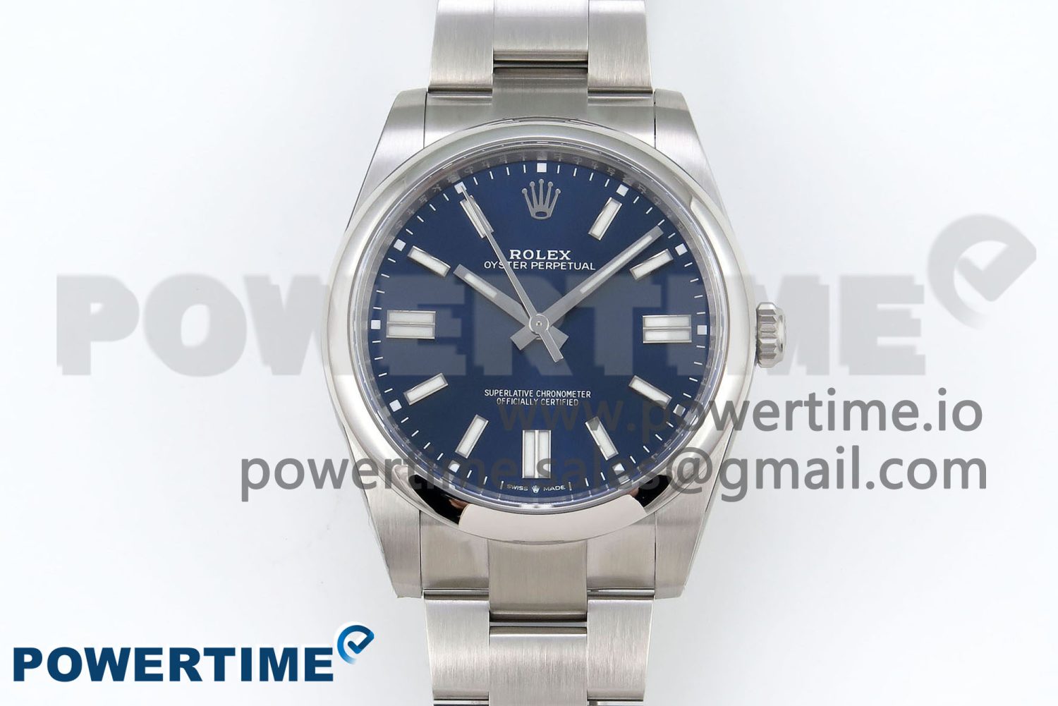Oyster Perpetual 124300 41mm Clean 1:1 Best Edition 904L Steel Blue Dial VR3230 - Image 1