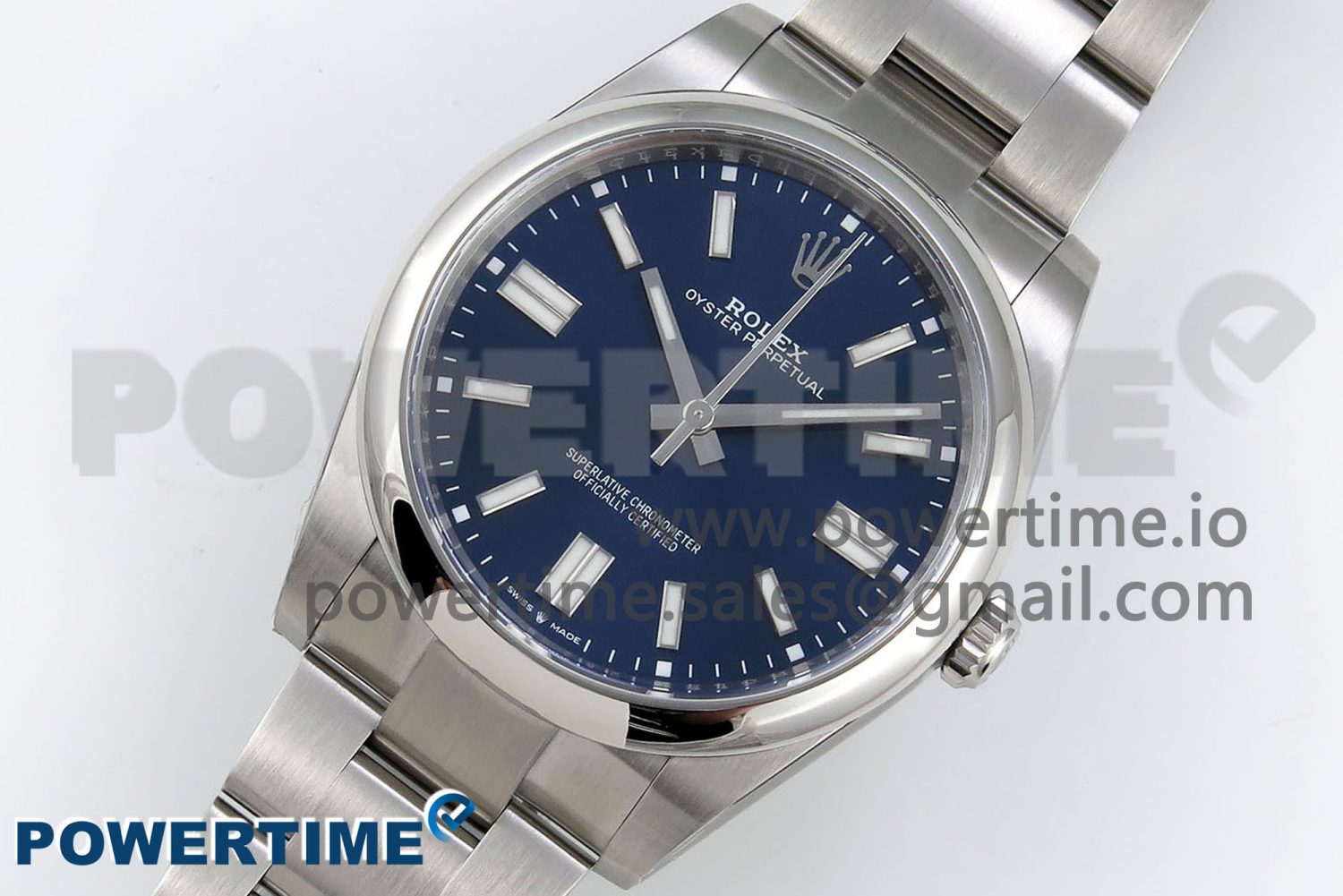 Oyster Perpetual 124300 41mm Clean 1:1 Best Edition 904L Steel Blue Dial VR3230 - Image 2
