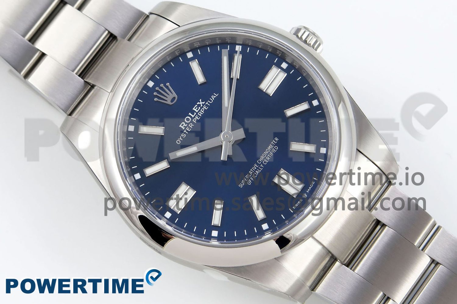 Oyster Perpetual 124300 41mm Clean 1:1 Best Edition 904L Steel Blue Dial VR3230 - Image 3