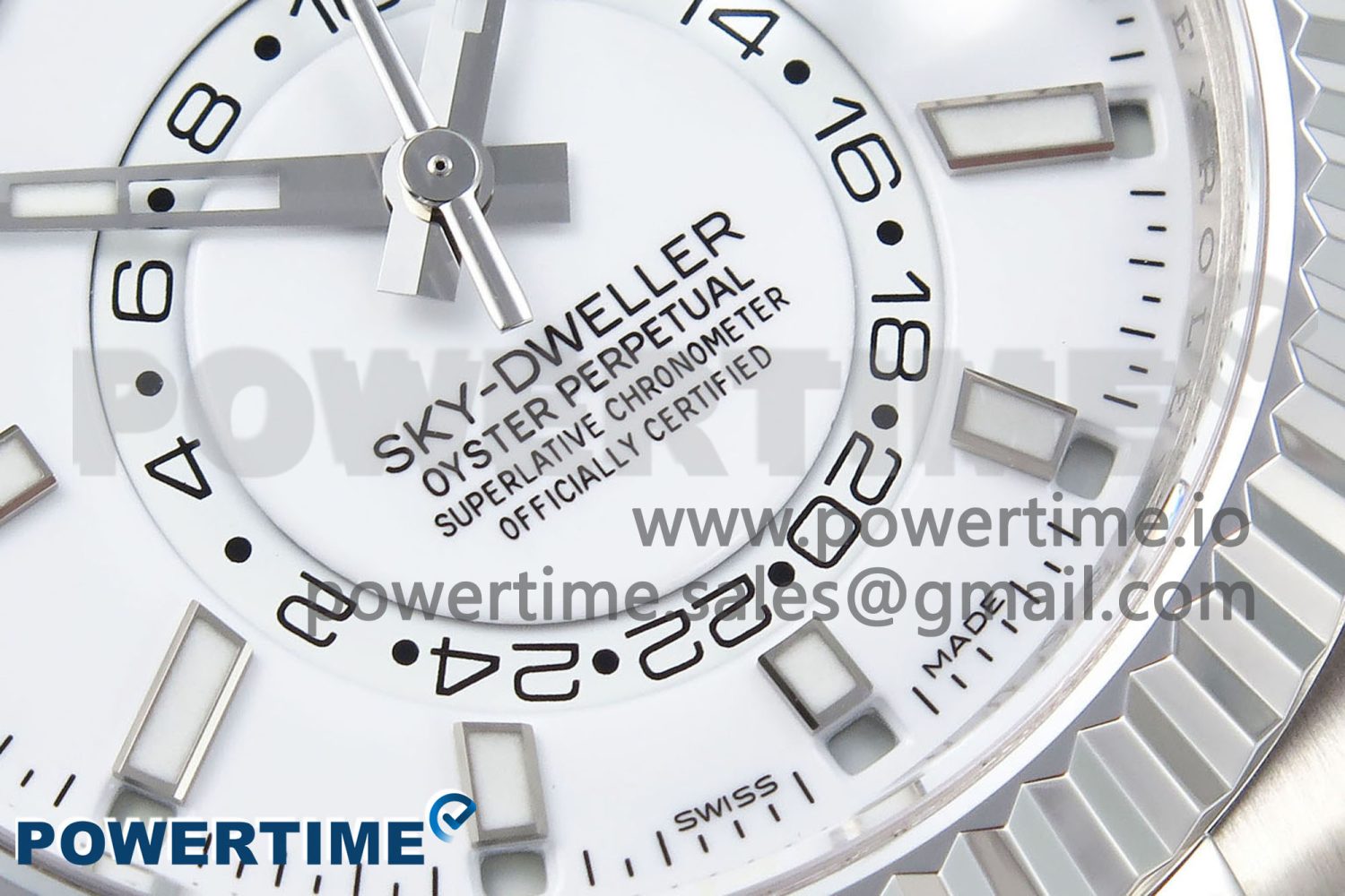Sky-Dweller 326934 904L SS ZF 1:1 Best Edition White Dial on SS Bracelet A2824 - Image 5