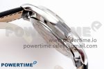 Master Ultra Thin Moon SS APSF 1:1 Best Edition Blue Dial on Black Leather Strap SA925 Super Clone - Image 7