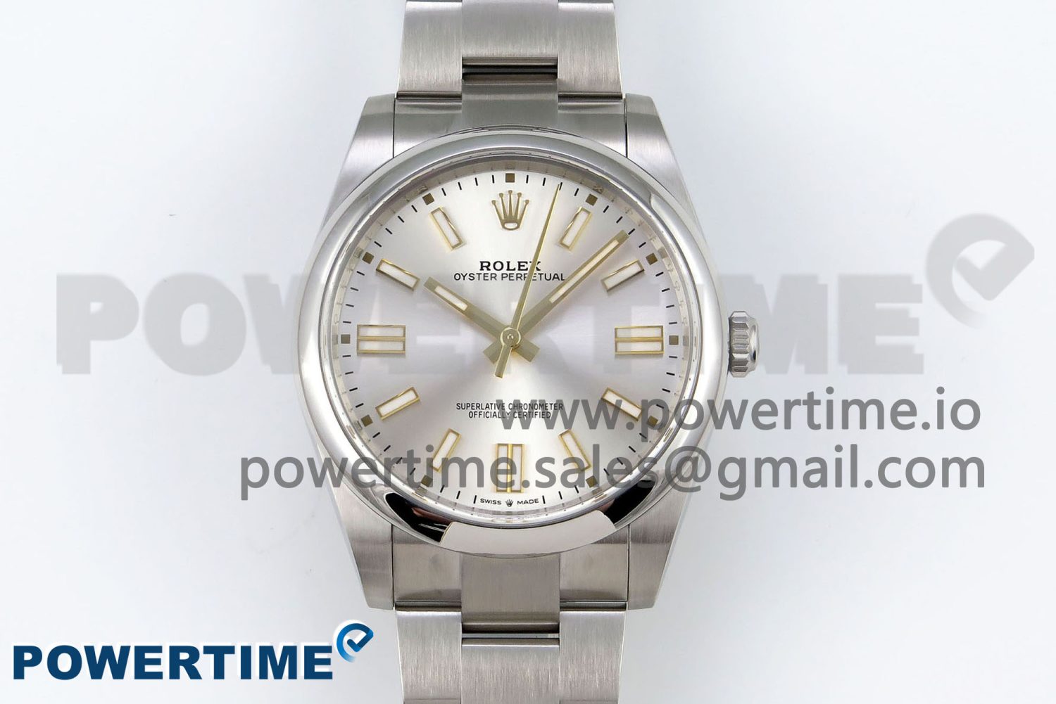 Oyster Perpetual 124300 41mm Clean 1:1 Best Edition 904L Steel Silver Dial VR3230 - Image 1
