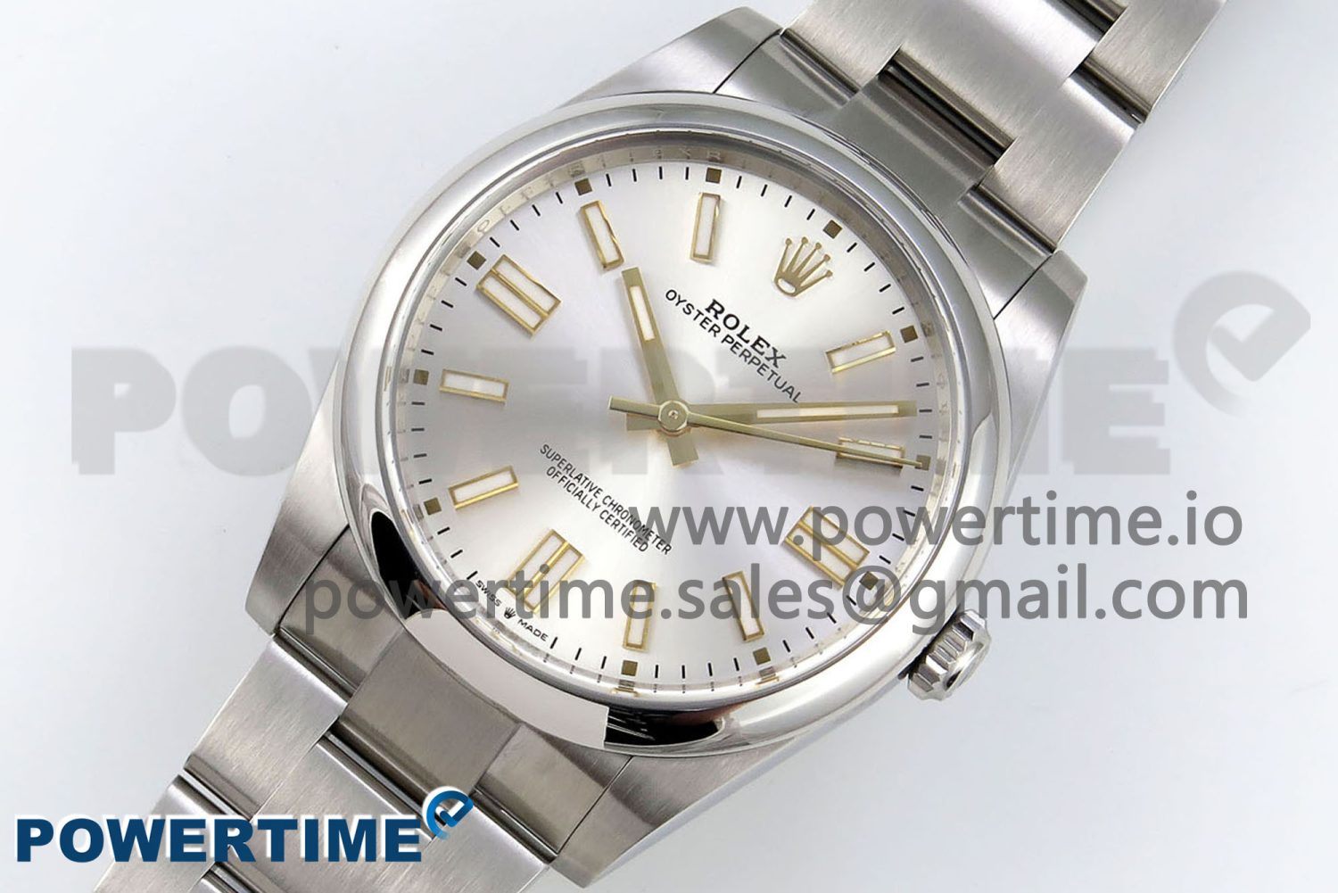 Oyster Perpetual 124300 41mm Clean 1:1 Best Edition 904L Steel Silver Dial VR3230 - Image 2
