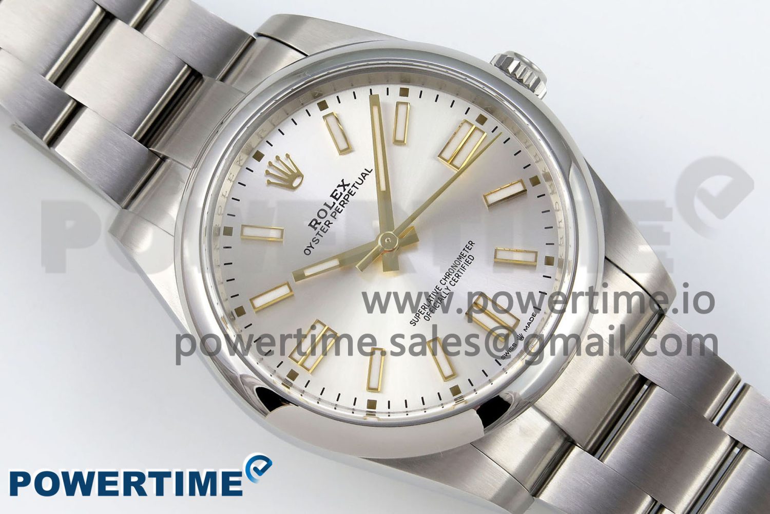 Oyster Perpetual 124300 41mm Clean 1:1 Best Edition 904L Steel Silver Dial VR3230 - Image 3