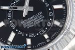 Sky-Dweller 326934 904L SS ZF 1:1 Best Edition Black Dial on SS Bracelet A2824 - Image 5