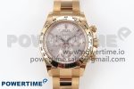 Daytona 116505 Clean 1:1 Best Edition RG Dial Crystal Markers on RG Bracelet SA4130 V2