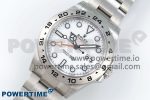 Explorer II 42mm 226570 Black 904L SS C+F 1:1 Best Edition White Dial on Bracelet VR3285 CHS - Image 2