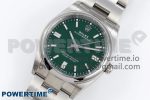 Oyster Perpetual 41mm 124300 Clean 1:1 Best Edition 904L Steel Green Dial on SS Bracelet VR3230 - Image 2