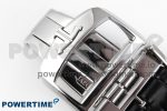 Master Ultra Thin Moon SS APSF 1:1 Best Edition Silver Dial on Black Leather Strap SA925 Super Clone - Image 11