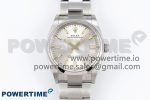 Oyster Perpetual 41mm 124300 Clean 1:1 Best Edition 904L Steel Sliver Dial on SS Bracelet VR3230