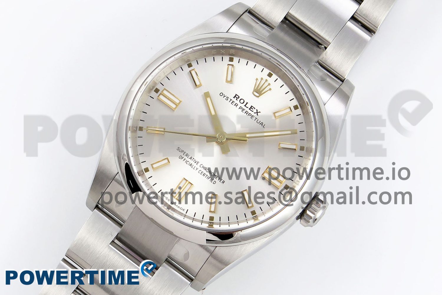 Oyster Perpetual 41mm 124300 Clean 1:1 Best Edition 904L Steel Sliver Dial on SS Bracelet VR3230 - Image 2