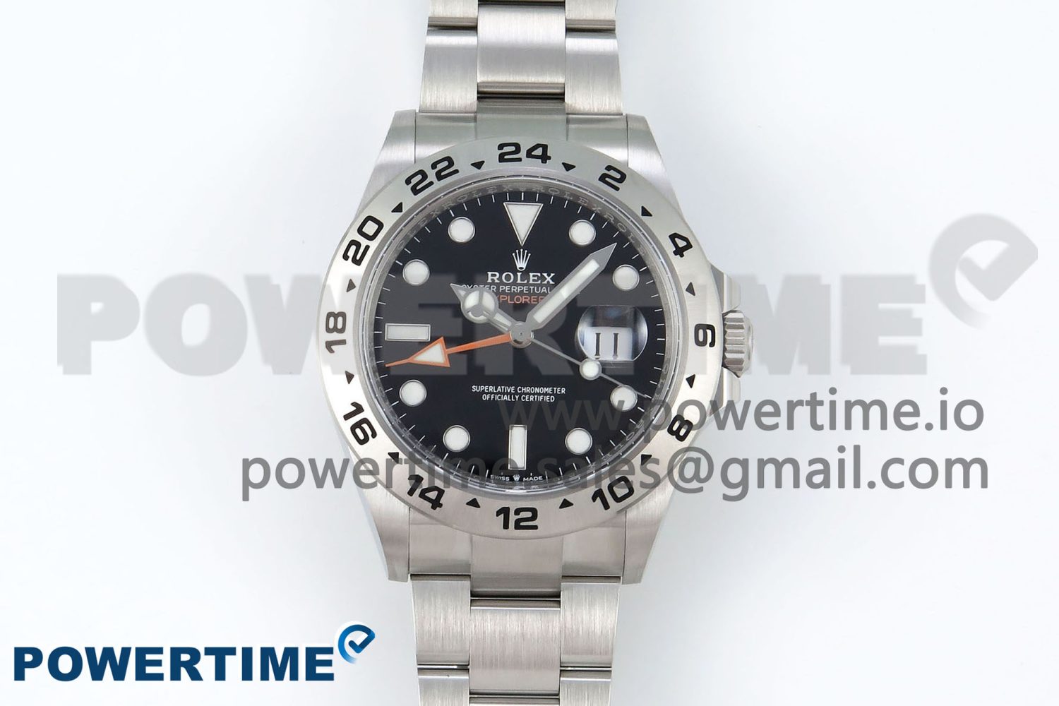 Explorer II 42mm 226570 Black 904L SS C+F 1:1 Best Edition Black Dial on Bracelet VR3285 CHS - Image 1