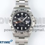 Explorer II 42mm 226570 Black 904L SS C+F 1:1 Best Edition Black Dial on Bracelet VR3285 CHS